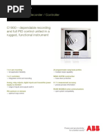 Circular Chart Recorder / Controller: C1900 Series