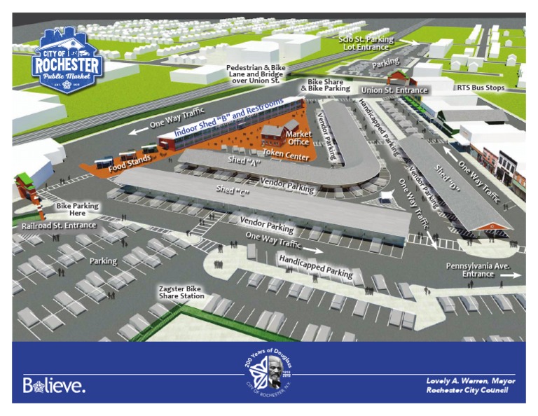 Rochester Public Market Map and Info | PDF