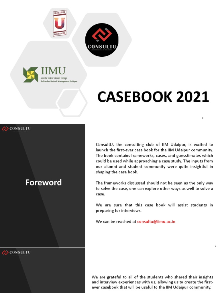 Casebook PDF Consultant Marketing
