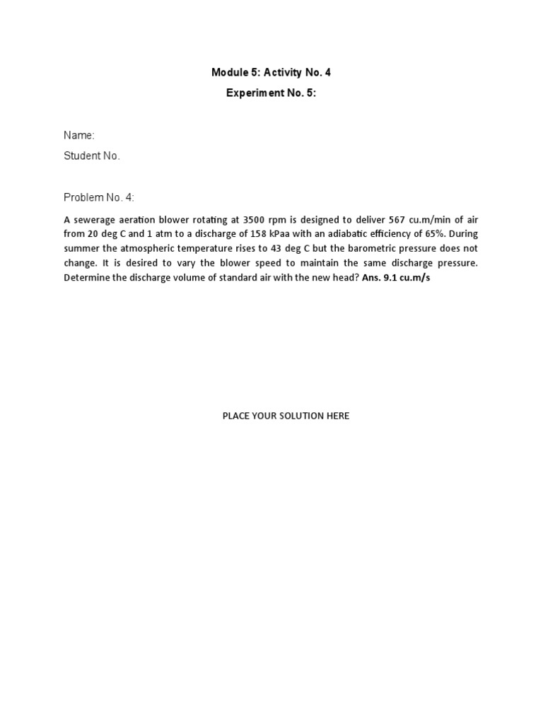 Module 5 Activity No. 4 | PDF