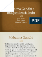 Mahatma Gandhi e Independencia Indu JMRF