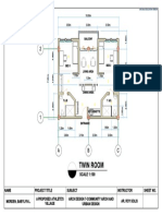 Proposed Athlete's Village floor plan