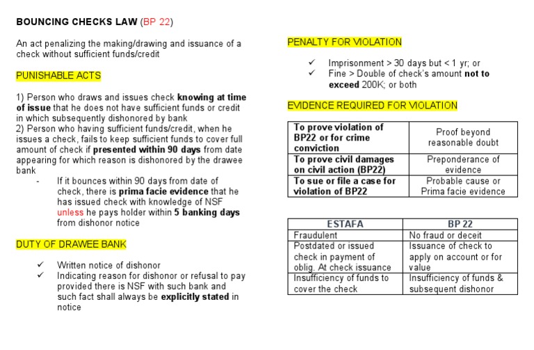 Bp 22 Download Free Pdf Fraud Evidence