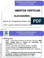 04_04 - Carregamentos Verticais - Elevadores - 2017_1