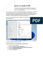 Activar Windows 11 Desde CMD