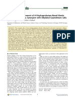 Performance Enhancement of N Vinylcaprolactam-Based Kinetic Hydrate Inhibitors by Synergism With Alkylated Guanidinium Salts