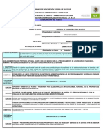 Formato Descripcion Puesto