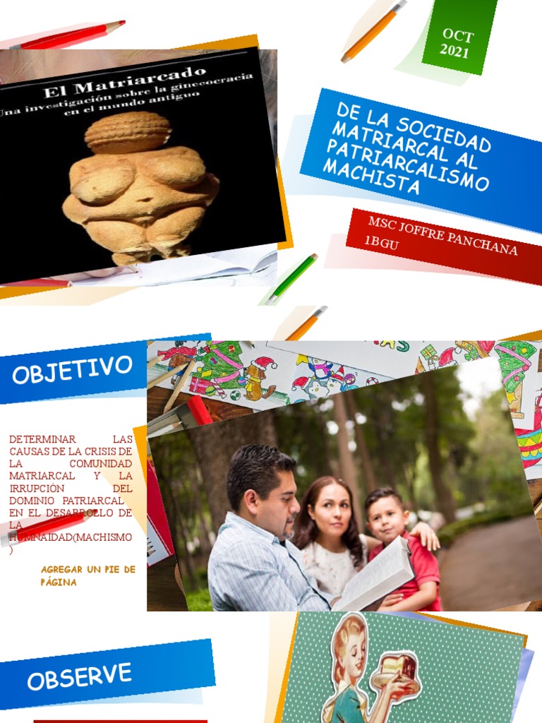 Crisis del Matriarcado y Patriarcado | PDF | Matriarcado | Patriarcado