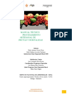 Agroindustria Derivados Frutas y Hortalizas