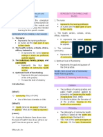 Course Conceptual Framework and Instructional Design for Community Health Nursing