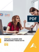 Virtual Classes Are Increasing These Days!: Pre-Beginner 2
