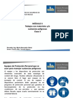 Módulo 3. Trabajos Con Materiales y Sustancias Peligrosas. Clase 3