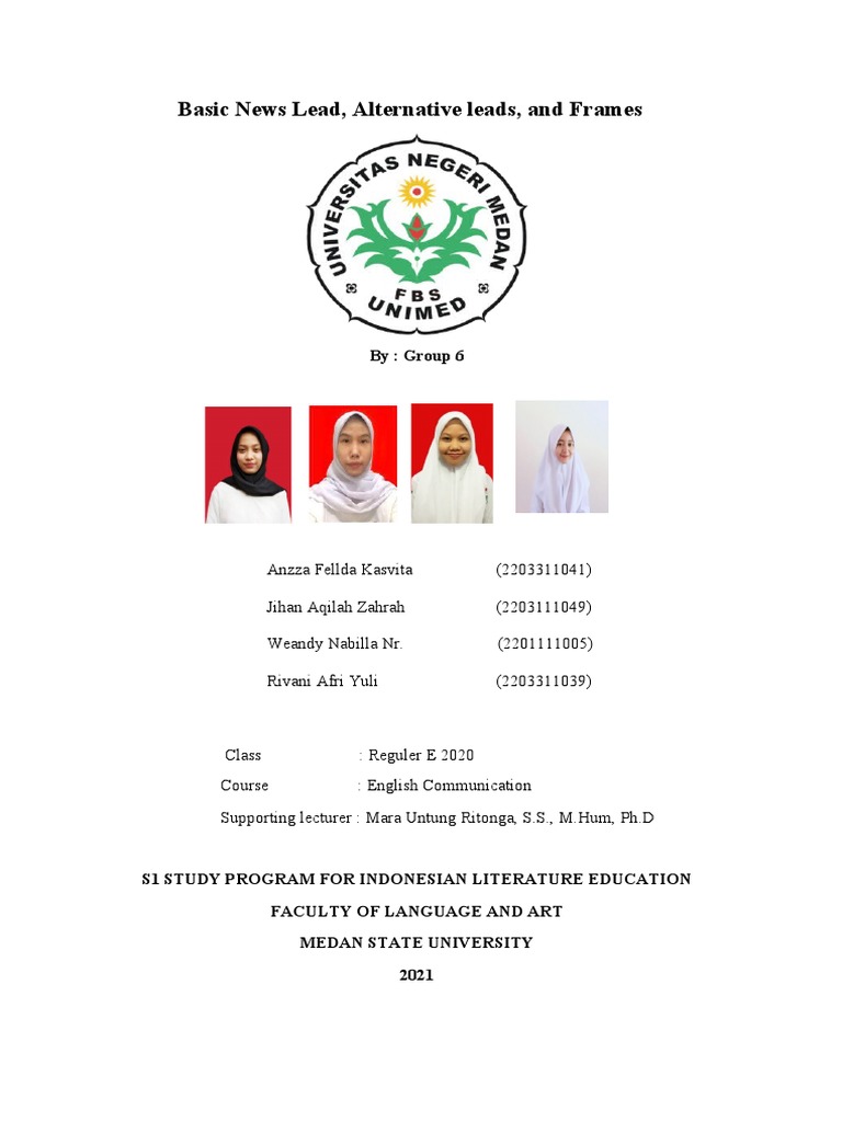 English Paper Group 6 Pdf Framing Social Sciences News