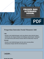 PROSES Dan Interaksi Sosial