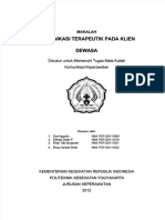 PDF Komunikasi Terapeutik Dengan Klien Dewasa - Compress