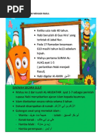 Nota Ibadah Kafa Tahun 3 2022 | PDF