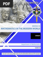 Mathematics in The Modern World: Gmath