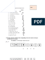 Answer 332: Write The Missing Term/s in The Given Series