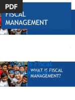 Fiscal Management