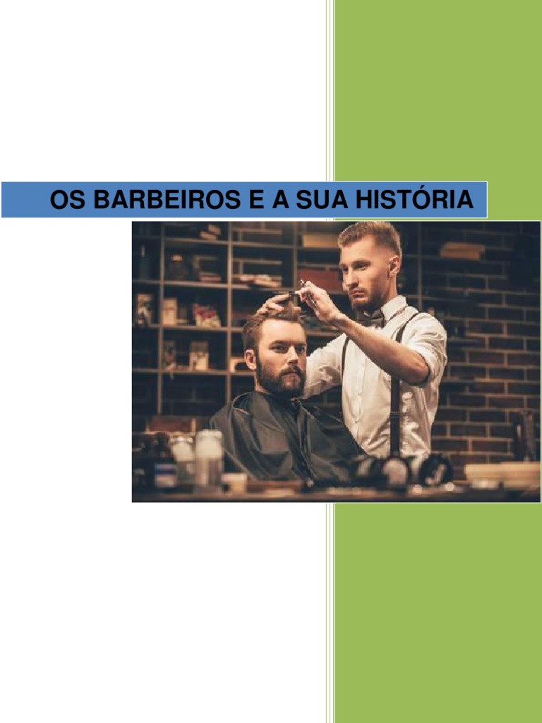 Barbeiro - Apostila 1 | PDF | Cabeleireiro | Barba