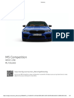 BMW M5 Configuration