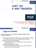 Unit Iii Models and Theories