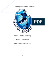 Proposal Kegiatan Futsal (Nadia Destiany 11 Ipa)