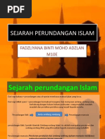 SEJARAH PERUNDANGAN ISLAM