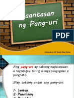 Kaantasan NG Pang-Uri