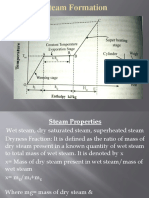Formation of Steam