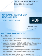 Sesi 6 Material Pendahuluan Metode