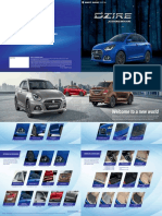 The New Dzire Accessories Brochure