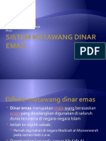 Sistem Matawang Dinar Emas