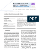 Analisis Infeksi Malware Pada Perangkat Android Dengan Metode Hybrid Analysis