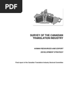 Download Survey of the Canadian Translation Industry by Naser Hreiz SN53409856 doc pdf
