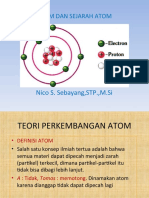 Atom Dan Sejarah Atom