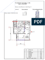 Plan Apartament Nr.94 Bloc 2 2 Odai Etaj 10, Cota 29.000