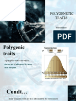 Polygenetic Traits: Presented by Archa Sasikumar