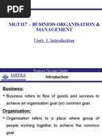 Unit-1 - Business Org. & MGT 1