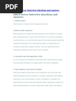 Download DHCP Server Interview Questions and Answers by 9480785203 SN53410941 doc pdf