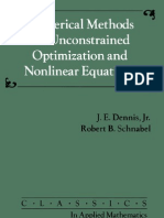 Download Numerical Methods for Unconstrained Optimization and Nonlinear Equations Classics in Applied Mathematics by mohammad_albooyeh SN53411241 doc pdf
