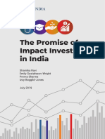 The Promise of Impact Investing in India Jul 2019