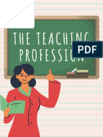 Understanding Teaching as a Profession
