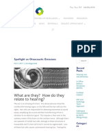 Spotlight On Otoacoustic Emissions - Michigan ENT, Allergy, & Audiology