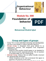 Foundations of Organizational Behavior