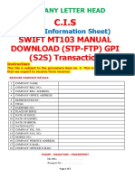 Swift MT103 Manual Download-Cis-Template