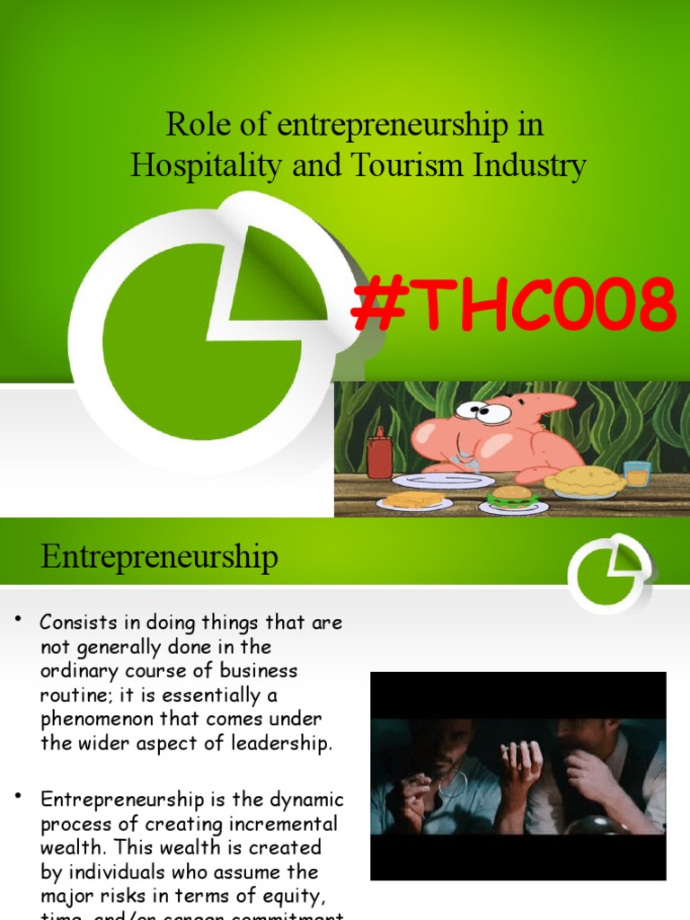 Entrepreneurship in Hospitality and Tourism Industry | PDF ...