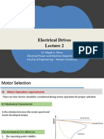 Electrical Drives: Dr. Magdi A. Mosa Electrical Power and Machine Department Faculty of Engineering - Helwan University