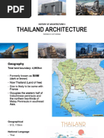 Thailand Architecture