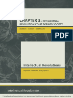 Intellectual Revolutions That Defined Society: Herrera - Garcia - Robrigado